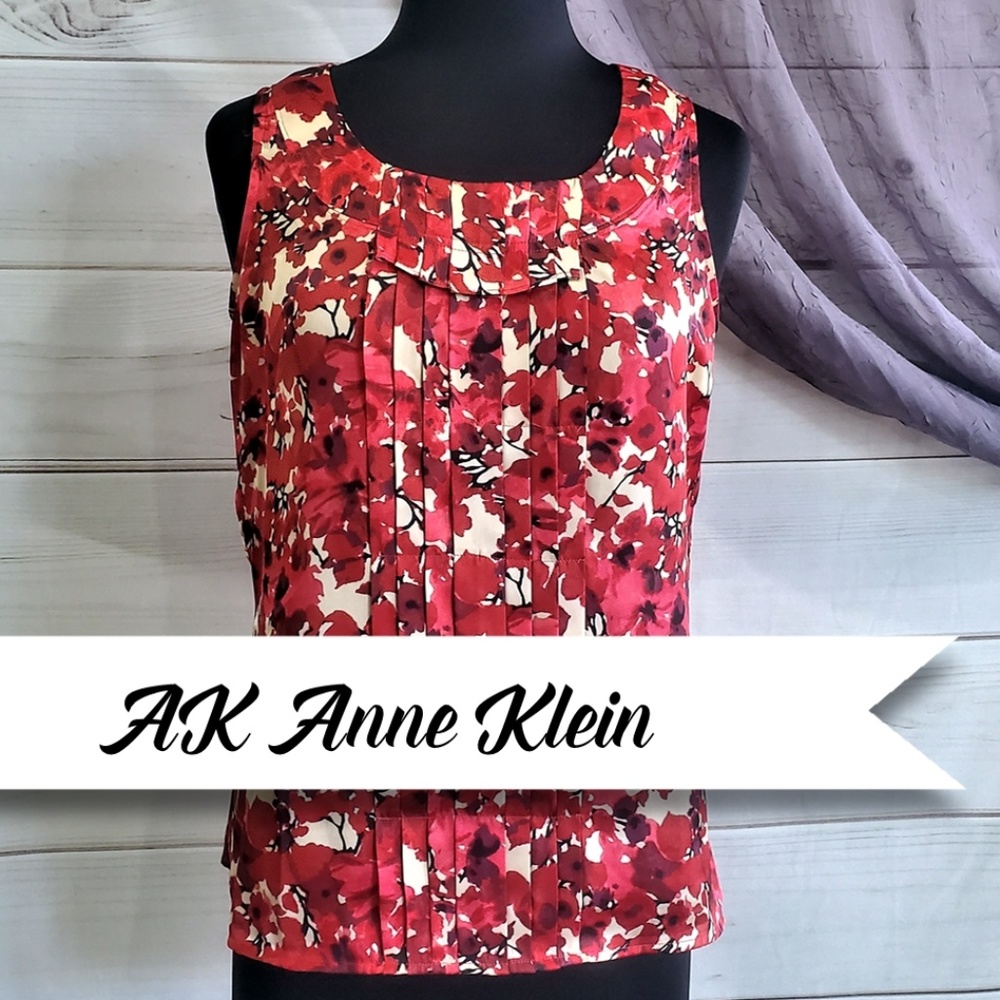 AK Anne Klein | Sleeveless Blouse